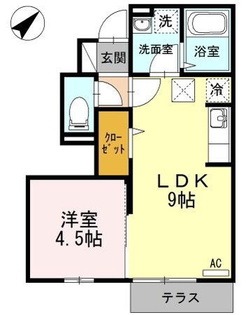 ウィットオザキの物件間取画像